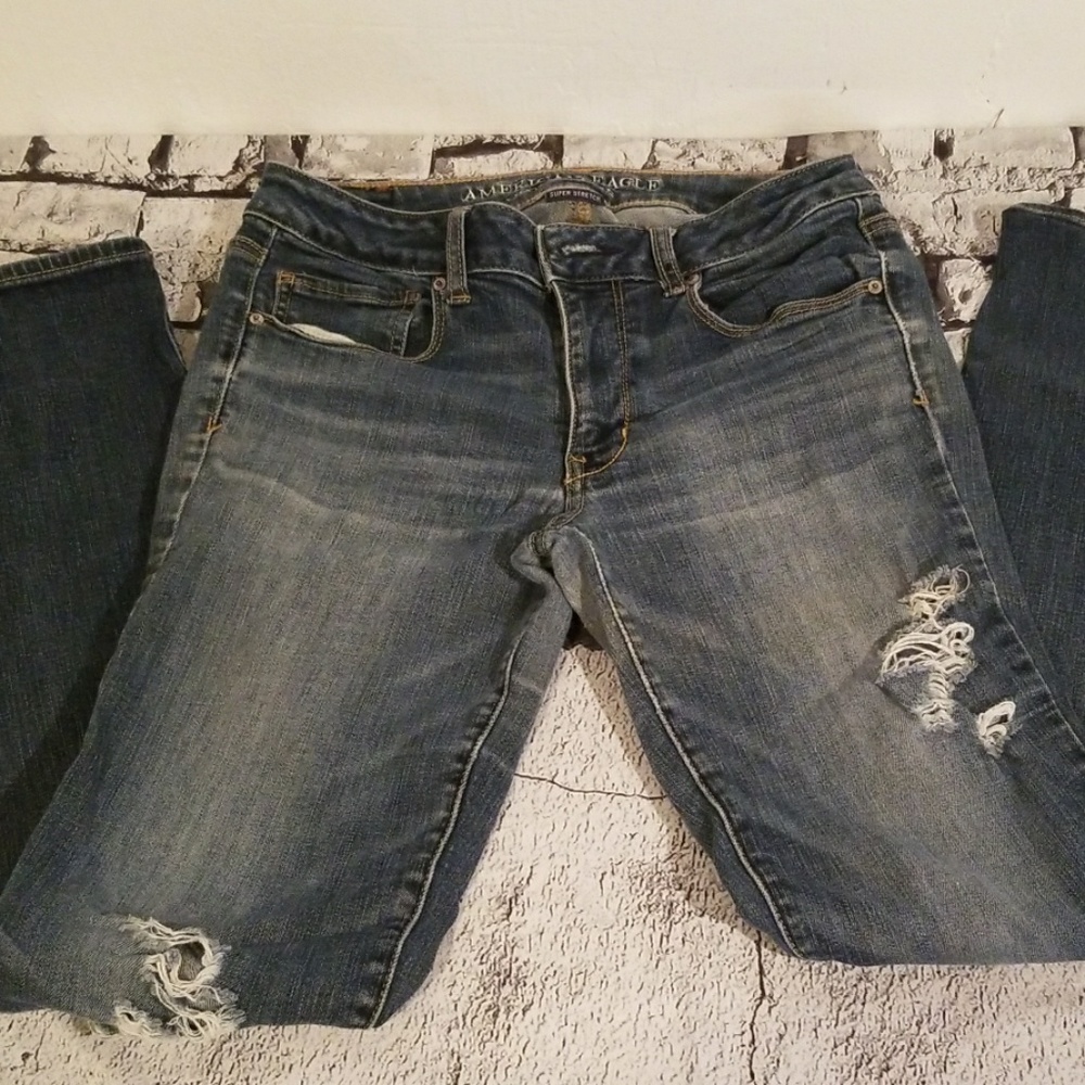 AMERICAN EAGLE Super Stretch Skinny Jeans